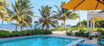 Beachfront condo with pool, amazing ocean view, & W/D - near restaurants