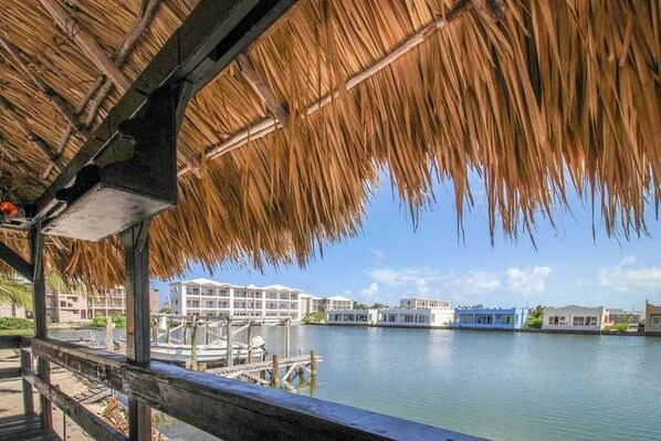 Property grounds - Sea-view, dog-friendly condo with pool & central AC- between the beach & lagoon (San Pedro)
