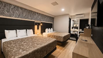 Habitación estándar doble | Escritorio, espacio para trabajar con un portátil, wifi gratis