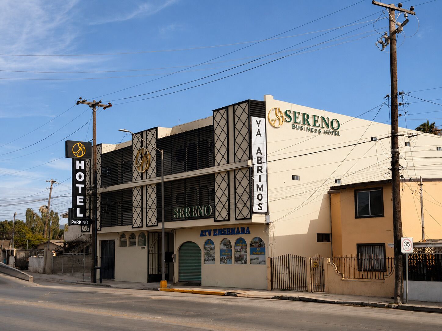 Fachada del alojamiento