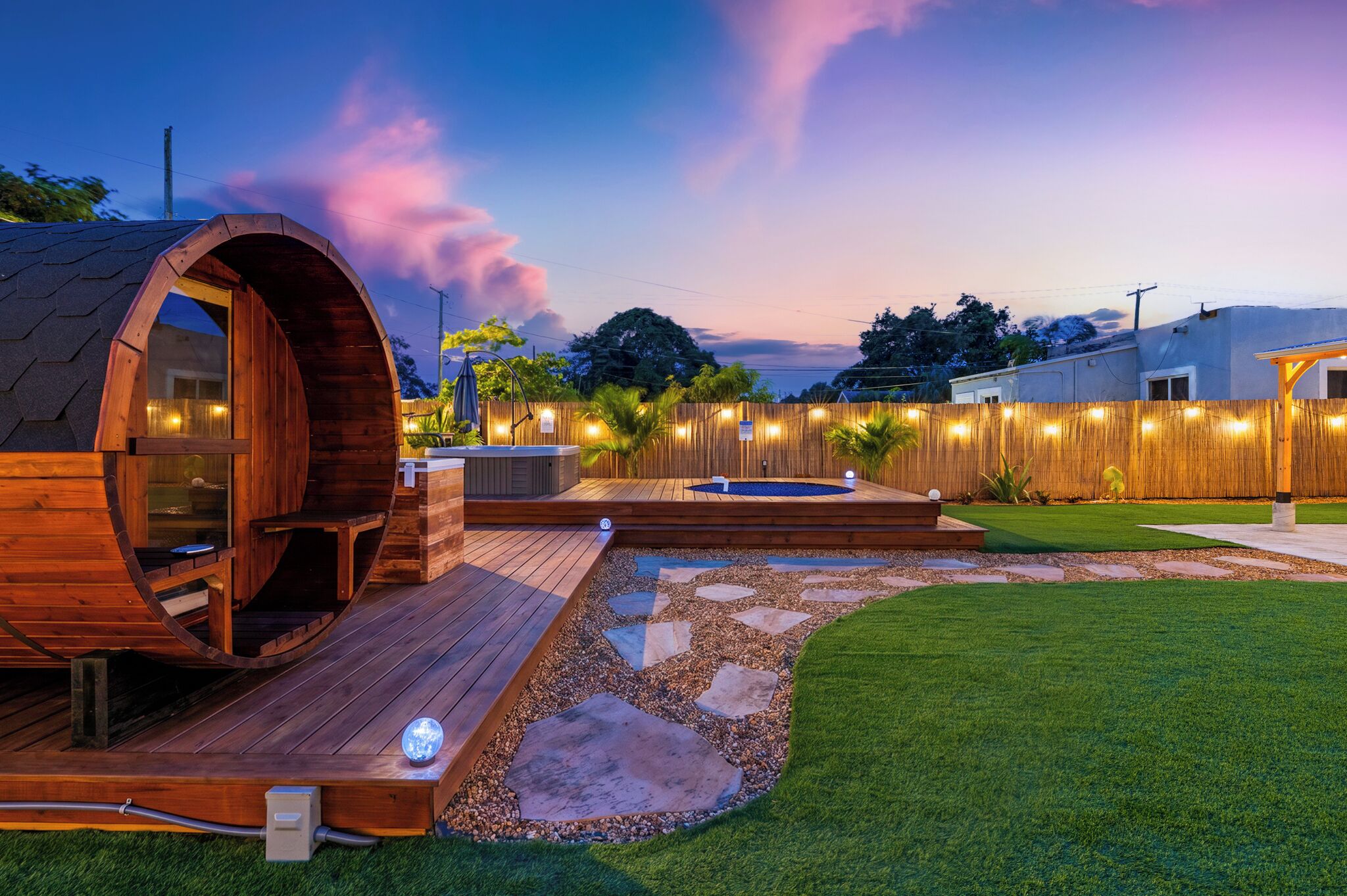 Bubbelpool utomhus