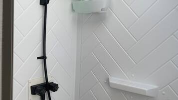 Towels, soap, toilet paper