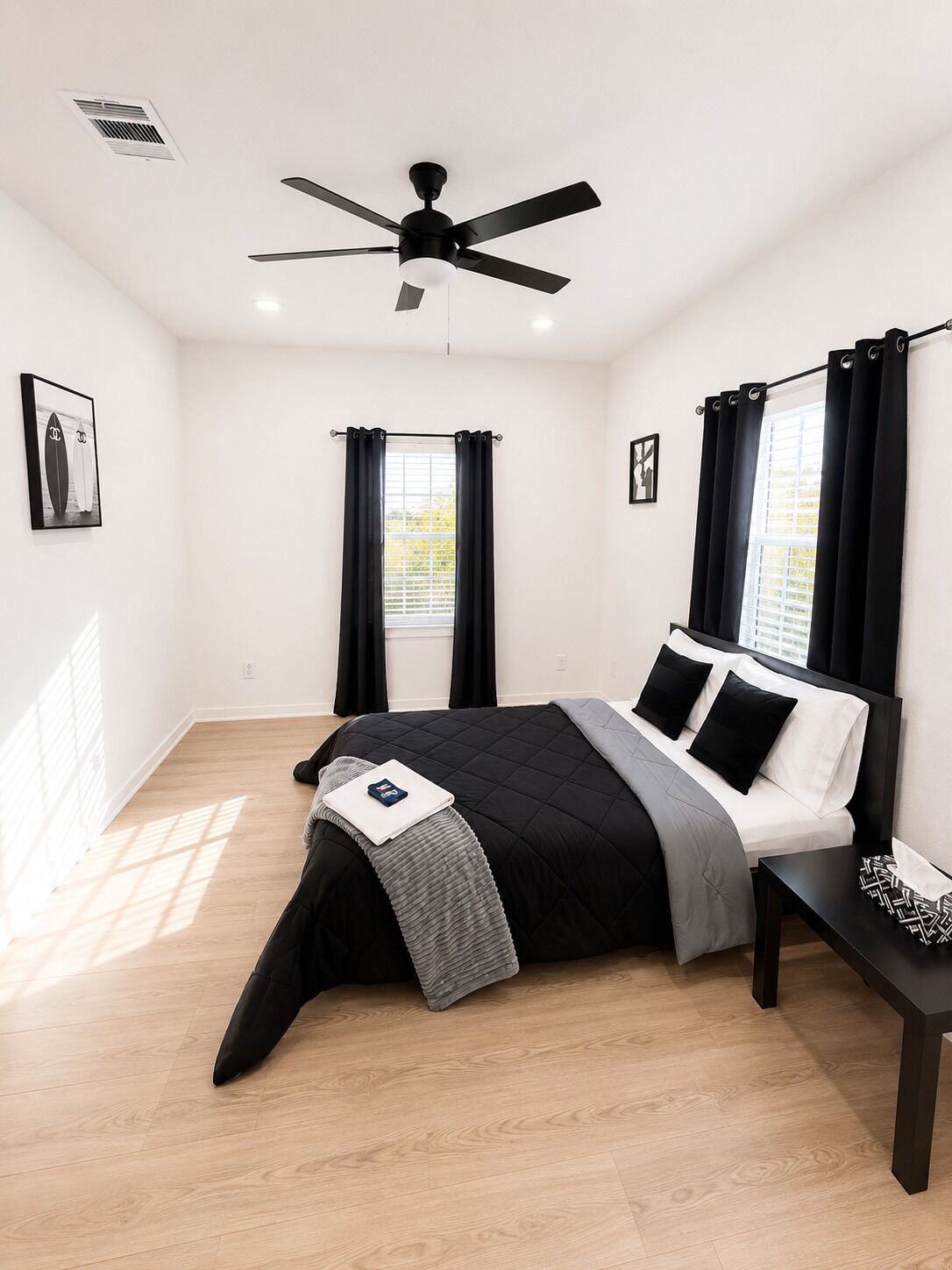 3 bedrooms, iron/ironing board, free WiFi, bed sheets