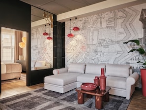 Presidential Suite, 1 Double Bed, City View | Premium bedding, minibar, in-room safe, desk - The Brick, a Tribute Portfolio Hotel - Adults Only (Gdansk)