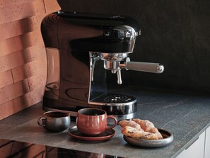 Máquina de café expresso, cafeteira/chaleira, chaleira elétrica