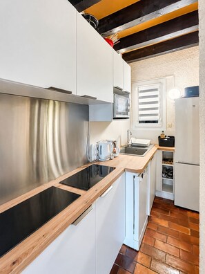 Private kitchen - Apartment with a garage near downtown and a shuttle stop for the slopes (Villard-de-Lans)