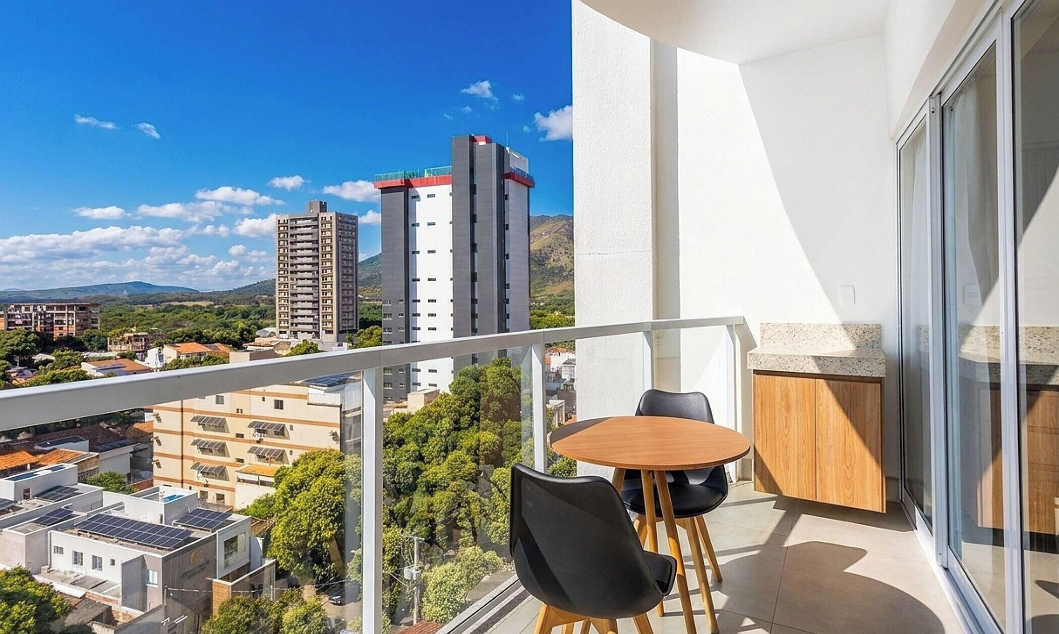 Apartamento básico | Opções para refeição ao ar livre