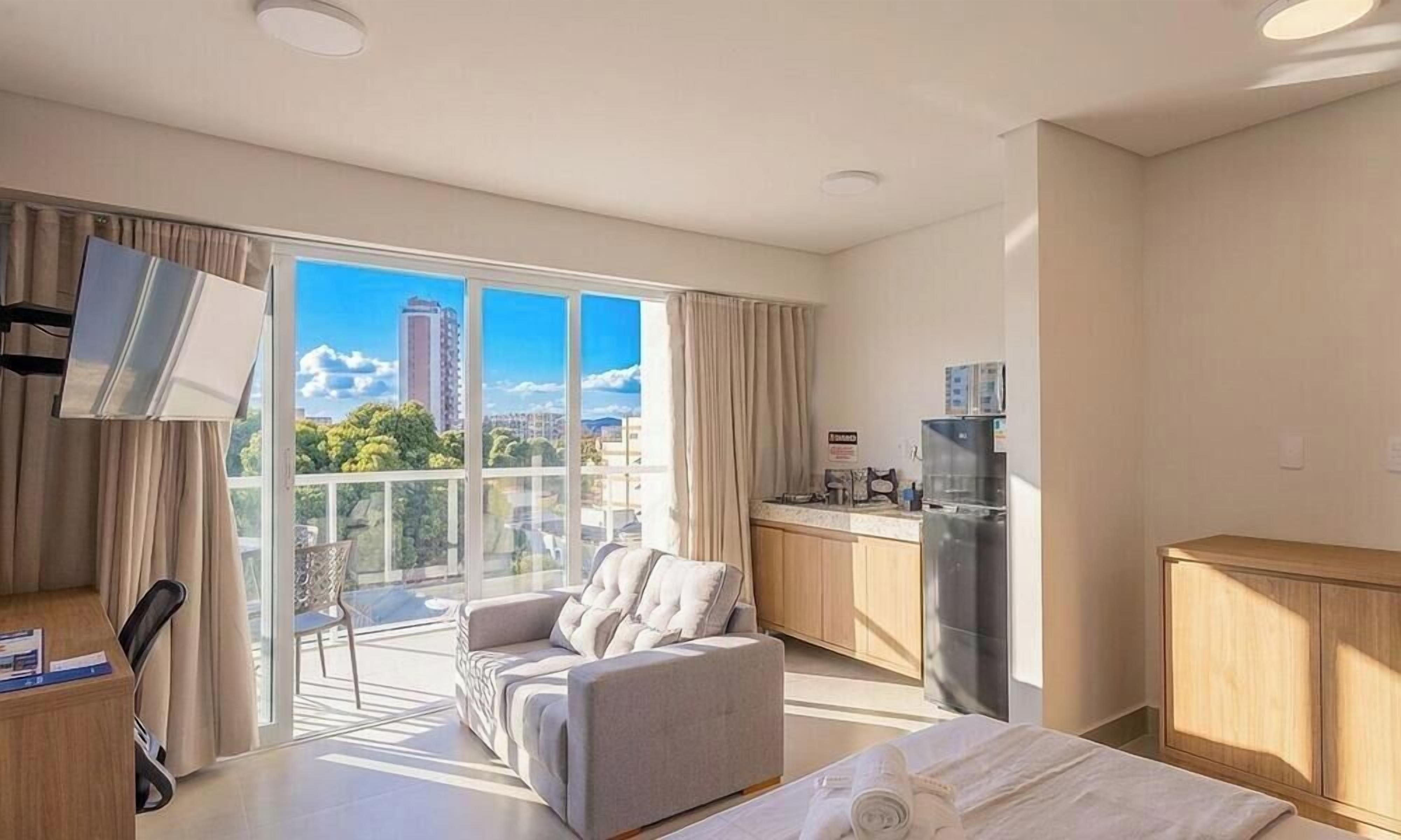 Apartamento básico | 1 quarto, Wi-Fi de cortesia, roupa de cama