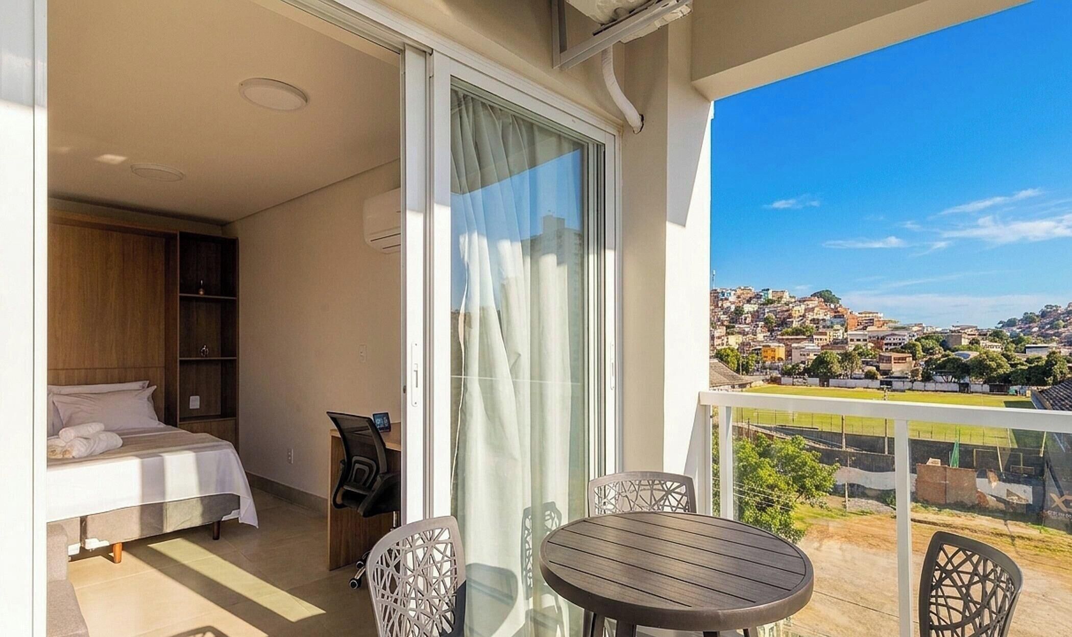 Apartamento básico | Opções para refeição ao ar livre