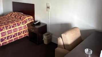 Desk, laptop workspace, free WiFi