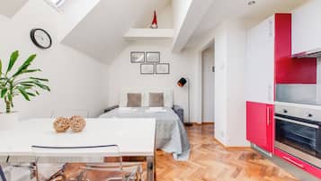 1 Schlafzimmer, Bügeleisen/Bügelbrett, Internetzugang, Bettwäsche