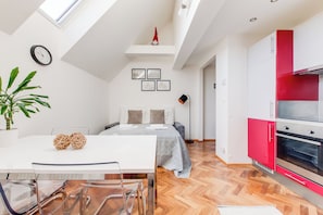 1 Schlafzimmer, Bügeleisen/Bügelbrett, Internetzugang, Bettwäsche