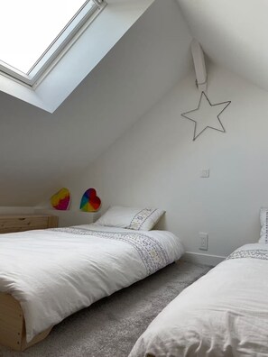 Room - La Massane du Vallon, a bright farmhouse in a quiet setting. (Englesqueville-en-Auge)