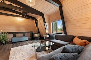 Fernseher, Kamin