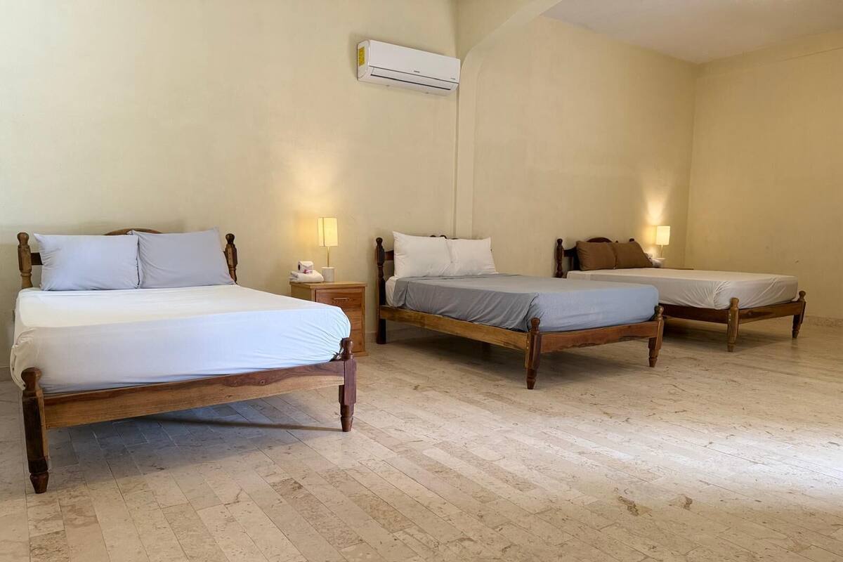 Wifi gratis y ropa de cama 