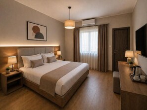 Doppelzimmer, Balkon, Gartenblick | Schreibtisch, Verdunkelungsvorhänge, schallisolierte Zimmer