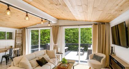 High-Design Monroe Cabin on 2 Private Acres!