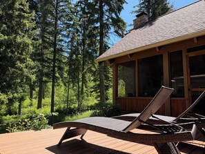 Terrace/patio - The Cabin at Emerald Heights (Whitefish)