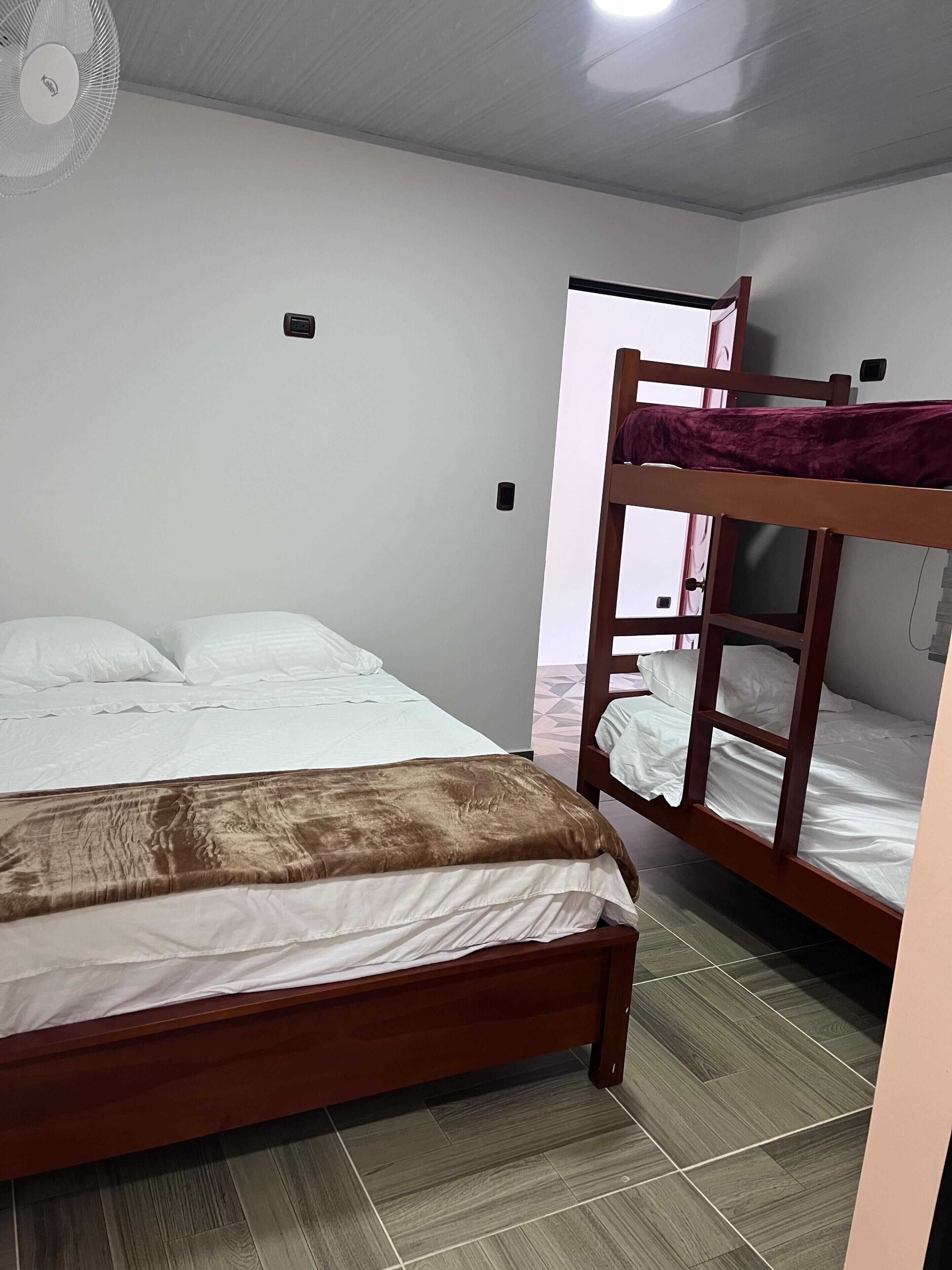 Free WiFi, bed sheets