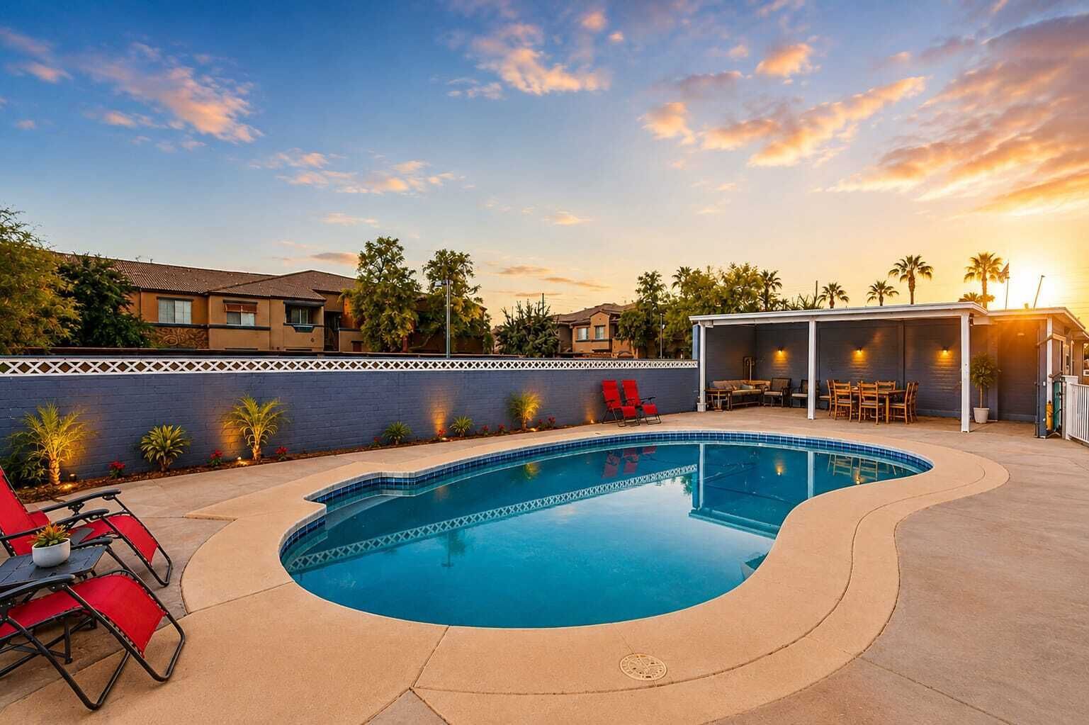 Outdoor pool