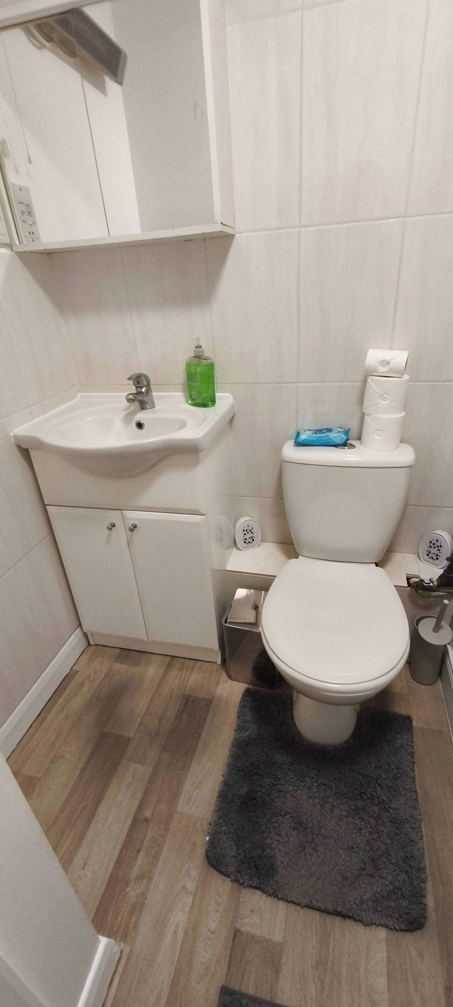 Appartement, 1 slaapkamer | Badkamer