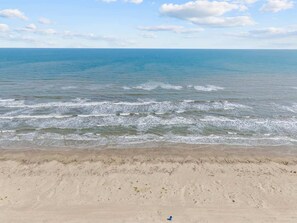 On the beach - Sandy Beach Retreat and Gulf View (Galveston)