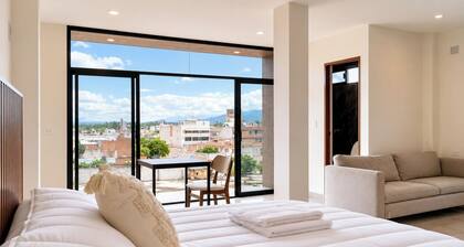 Loft with a View of Popocatépetl | Downtown Texmelucan
