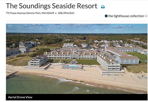 Tranquil 2-bedroom resort charming Dennis MA, Oceanfront & private beach access
