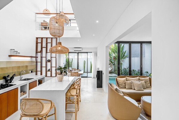 Interior - 1BR Luxury Canggu Villa | Private Pool and Rooftop (Badung)