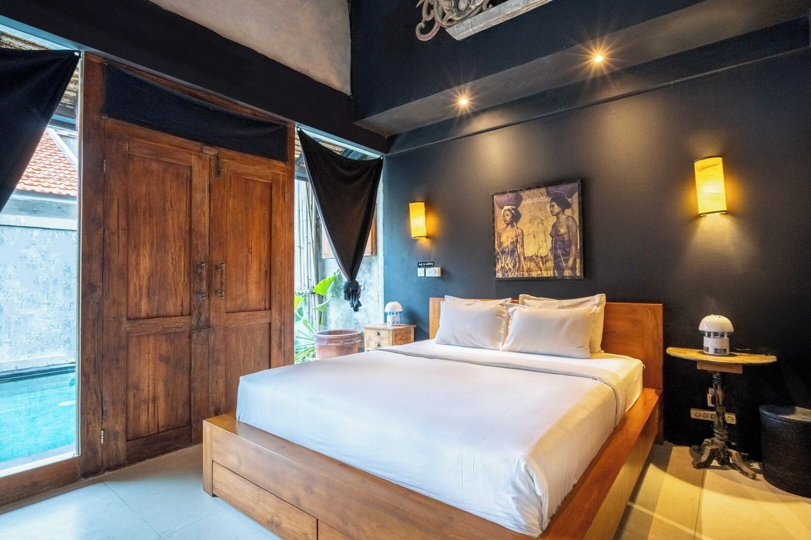 1 chambre, fer et planche à repasser, Wi-Fi, literie fournie