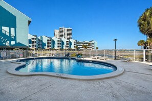 Outdoor pool - Newly Renovated Condo at Baywatch Condominiums (Pensacola Beach)