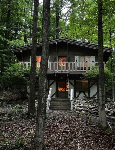 Charming 3-bedrm chalet in beautiful Bellaire Close to Torch Lake -golf courses