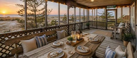 Outdoor dining