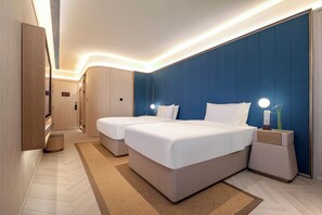 Kamar Double atau Twin Standar, pemandangan kota | Meja kerja dan Wi-Fi gratis