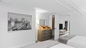 1 bedroom, WiFi (free), bed sheets