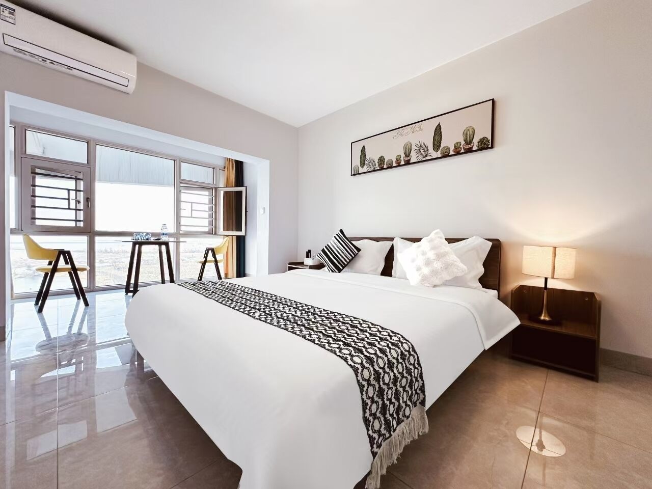 Habitación doble Confort, vista al océano | Wifi gratis 