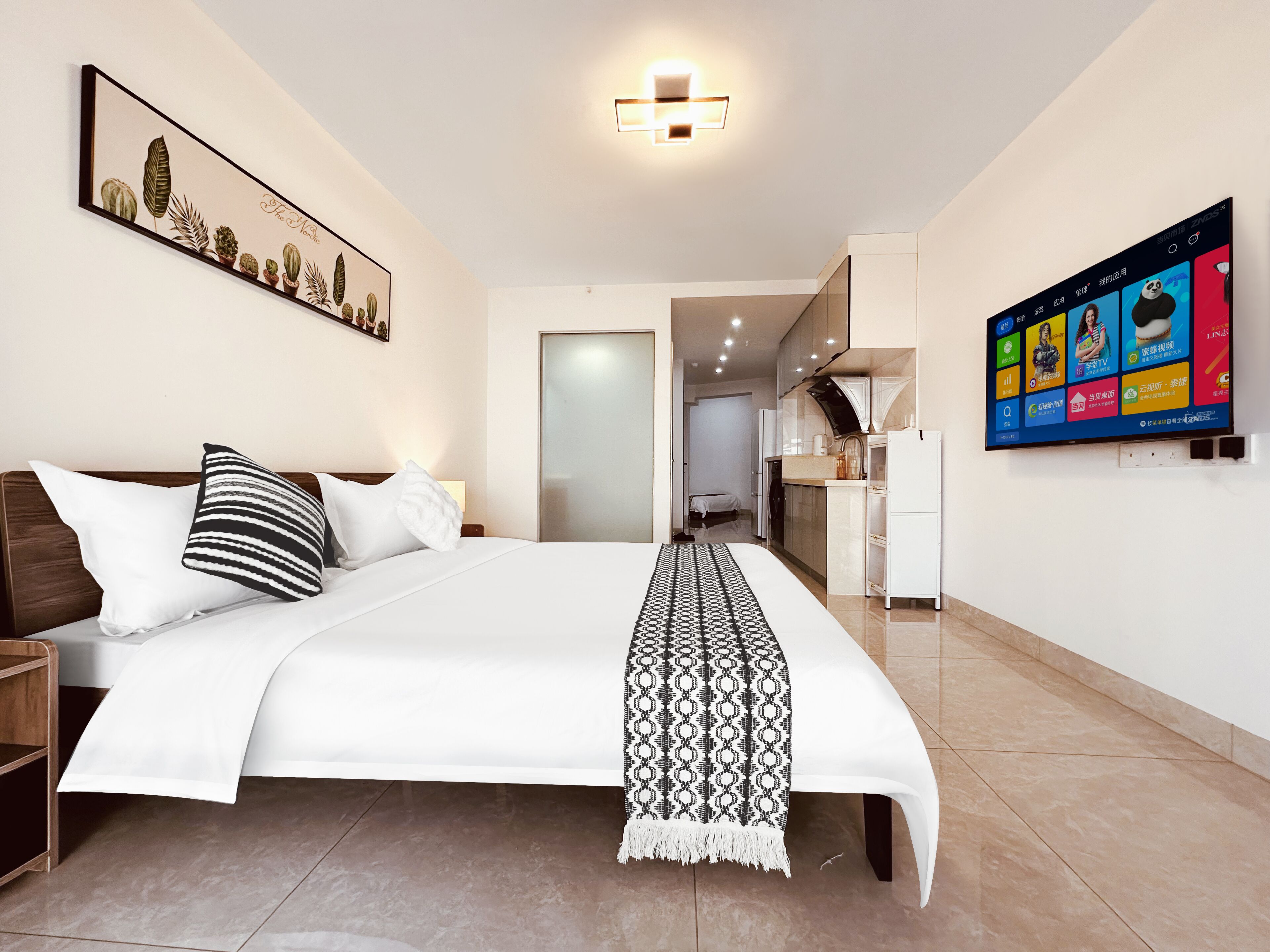 Habitación superior con 2 camas individuales, vista al océano | Wifi gratis 