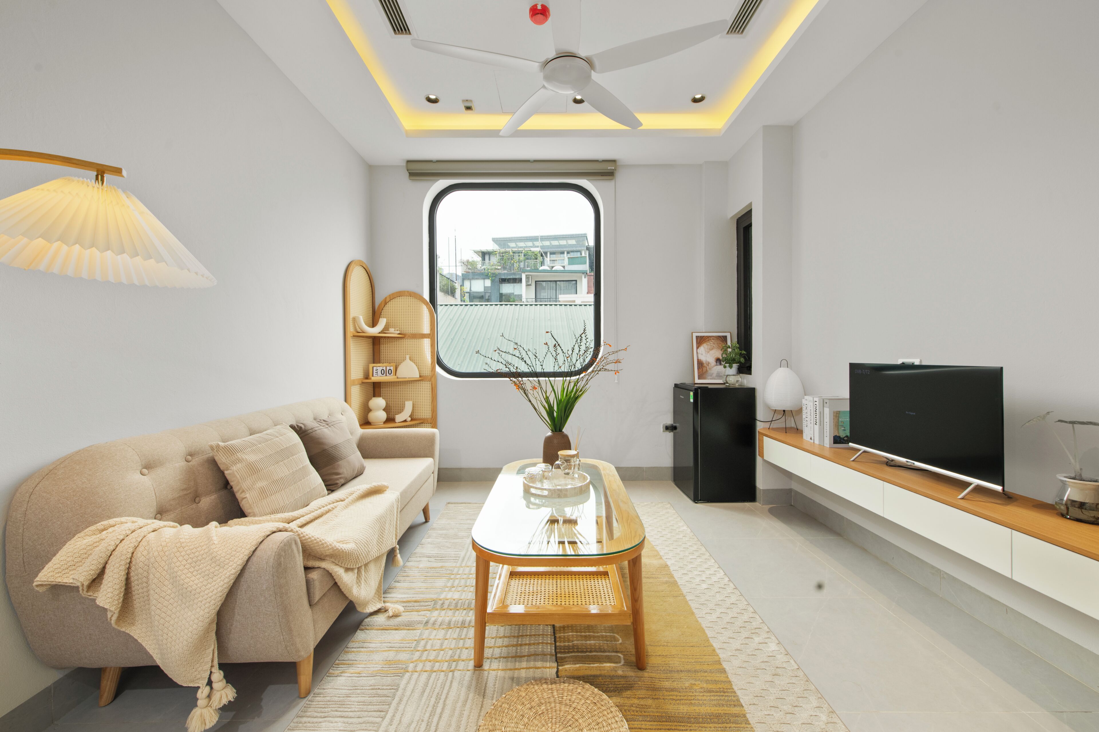 Junior Apartment, Balcony, City View | Living area | 25-inch Smart TV with digital channels, Netflix, streaming services