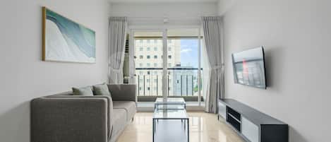 Apartment, 2 Schlafzimmer, Stadtblick | Ausblick vom Zimmer