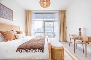 Apartment, Balkon | Bügeleisen/Bügelbrett, kostenloses WLAN
