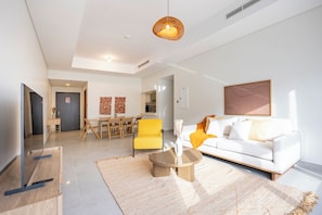 Apartment, Balkon | Wohnbereich