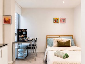 1 Schlafzimmer, Bügeleisen/Bügelbrett, WLAN, Bettwäsche
