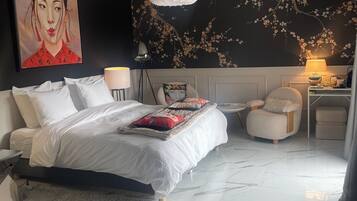 1 bedroom, iron/ironing board, internet, bed sheets