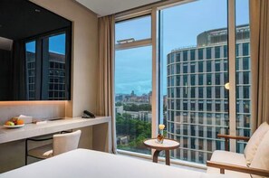 Comfort Twin Room, City View | View from room - Crystal Hotel HangZhou Qianjiang City (Hangzhou)