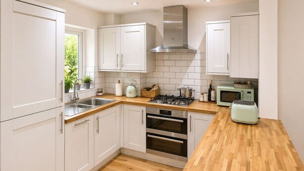 Private kitchen - Peaceful Cambridge haven - walk to Addenbrookes (Cambridgeshire)