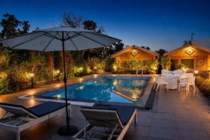 Outdoor pool - Gauri Hayat Corbett Retreat (Ramnagar)