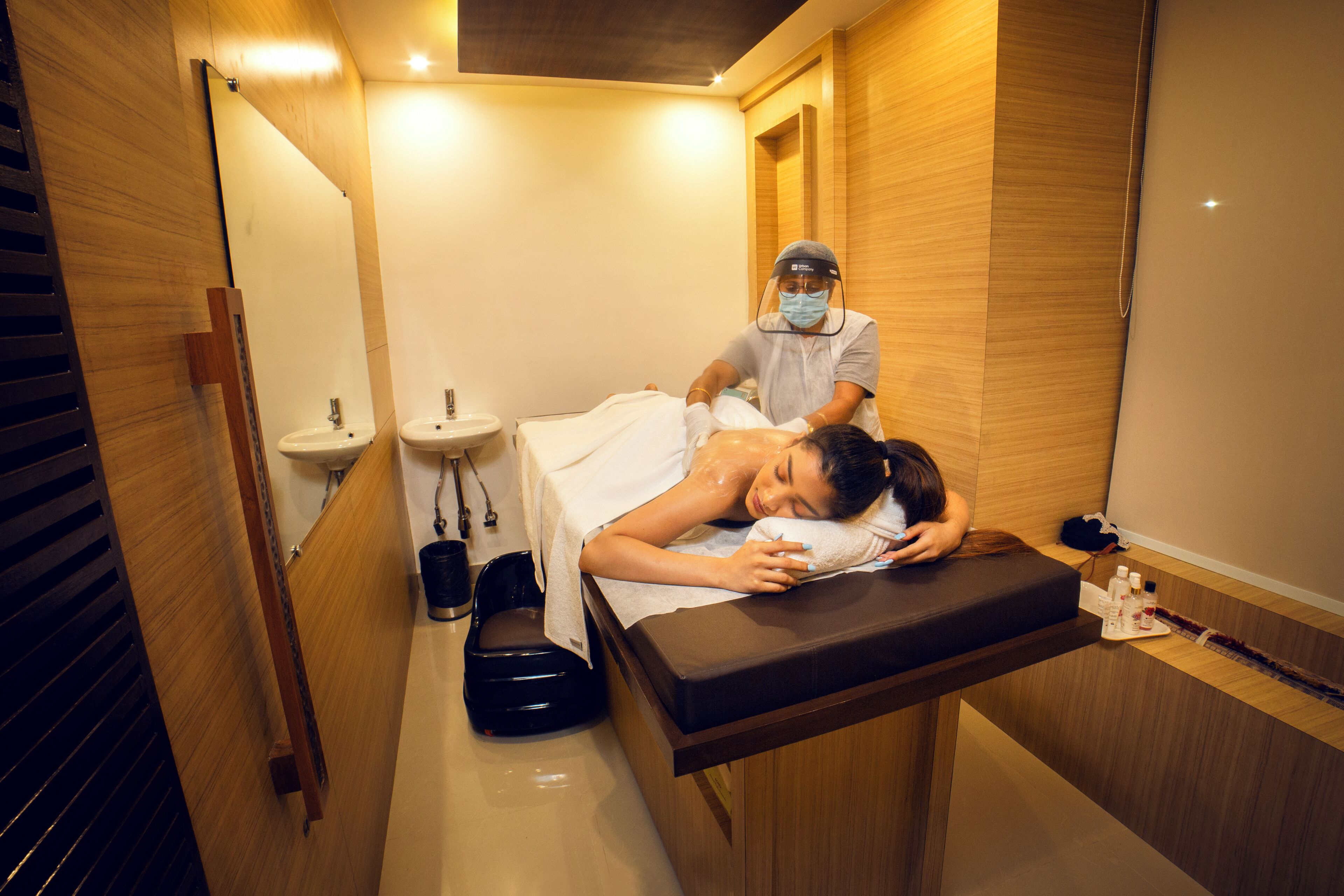 Body treatments, body wraps, body scrubs, facials