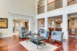 Interior - Game Room + Heated Pool: Stunning Atlanta Estate (Atlanta)