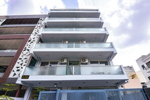 Fassade der Unterkunft