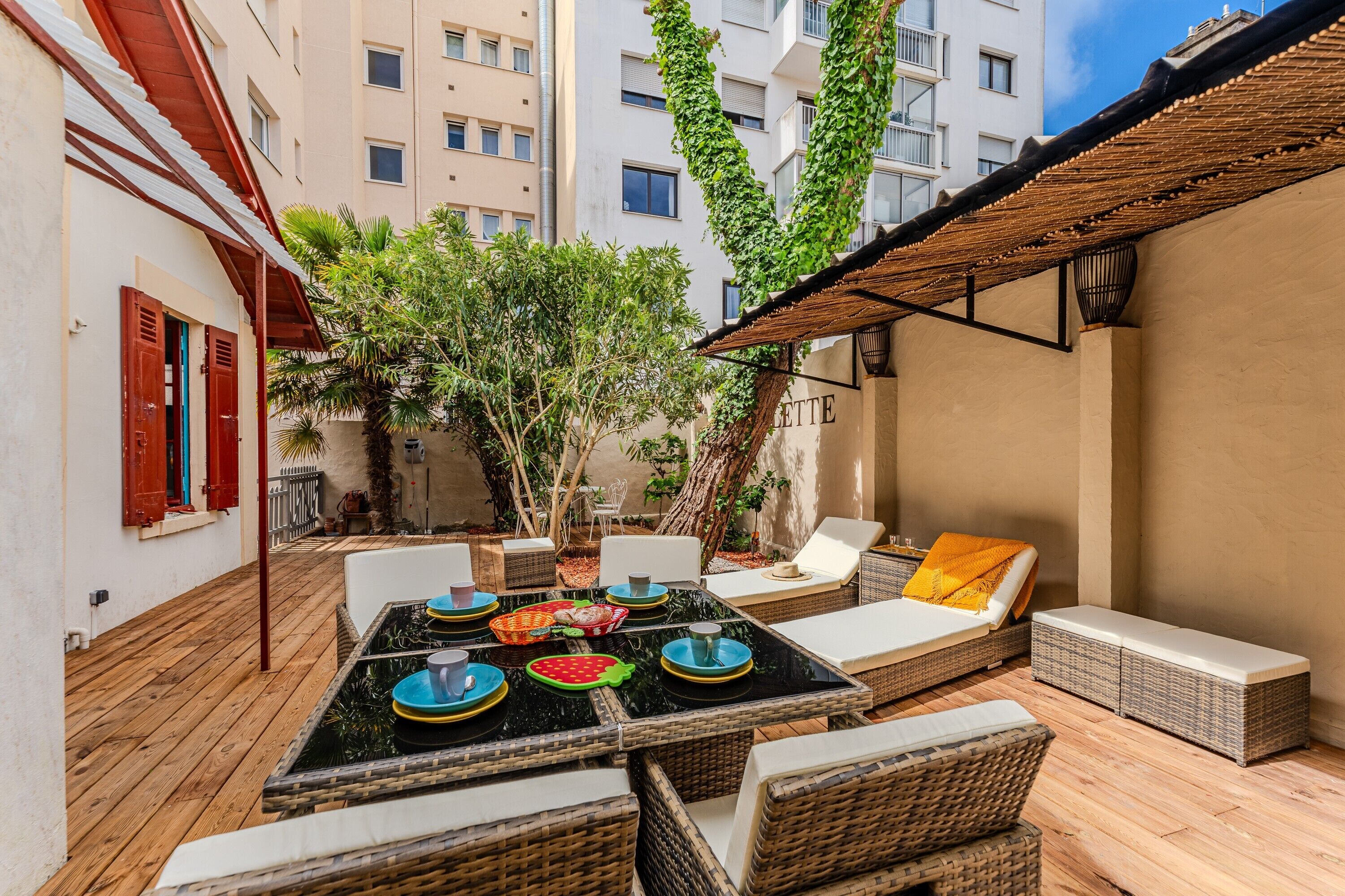 Restaurante al aire libre